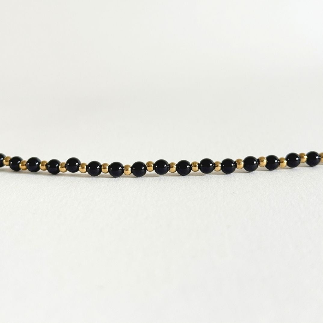 bransoletka onyx 23 cm